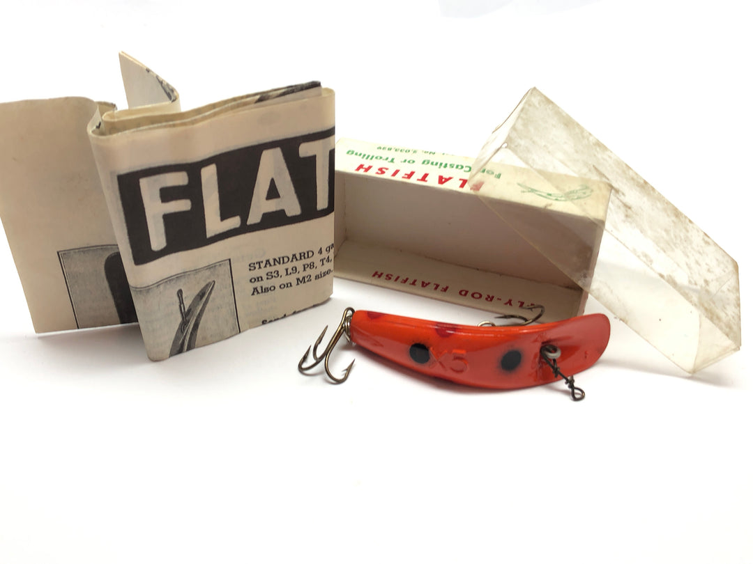 Helin Flatfish X5 OR (Orange) with Box