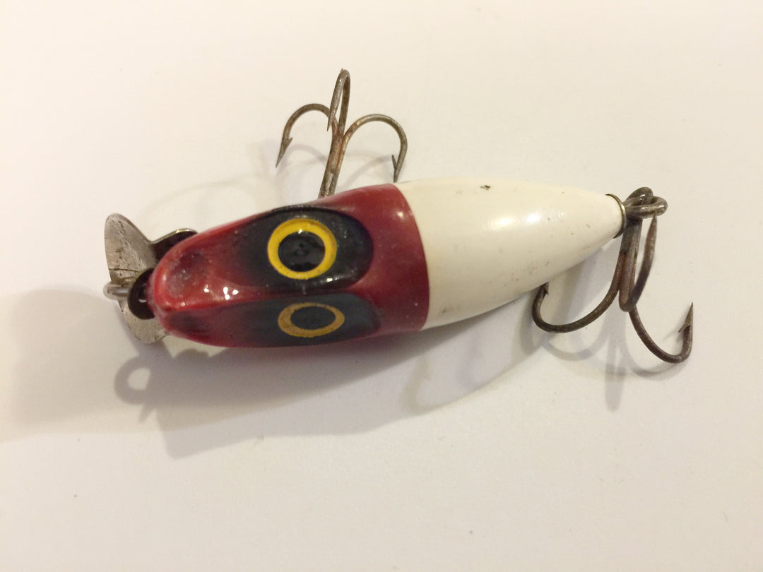 Millsite Baby 99'R Sinker Red and White Antique Fishing Lure