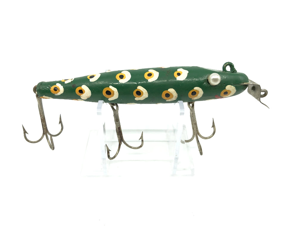 Repainted Creek Chub Pikie Frog Folk Art Color