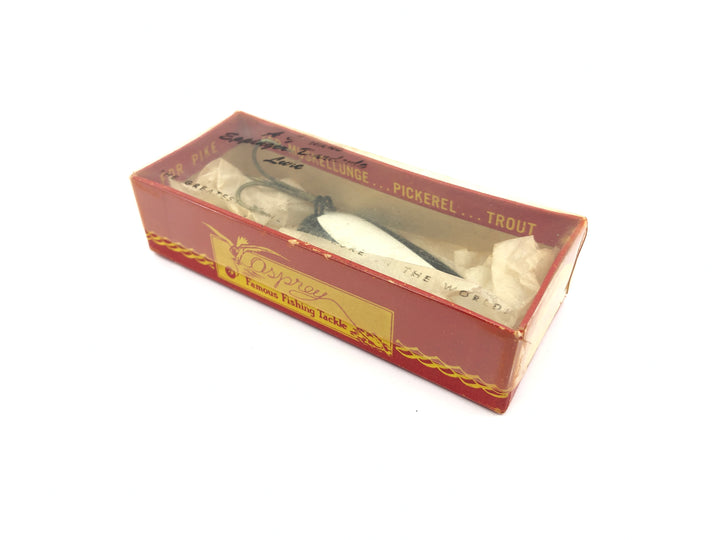 Vintage Eppinger Dardevlet 102 with Box Black and White Color