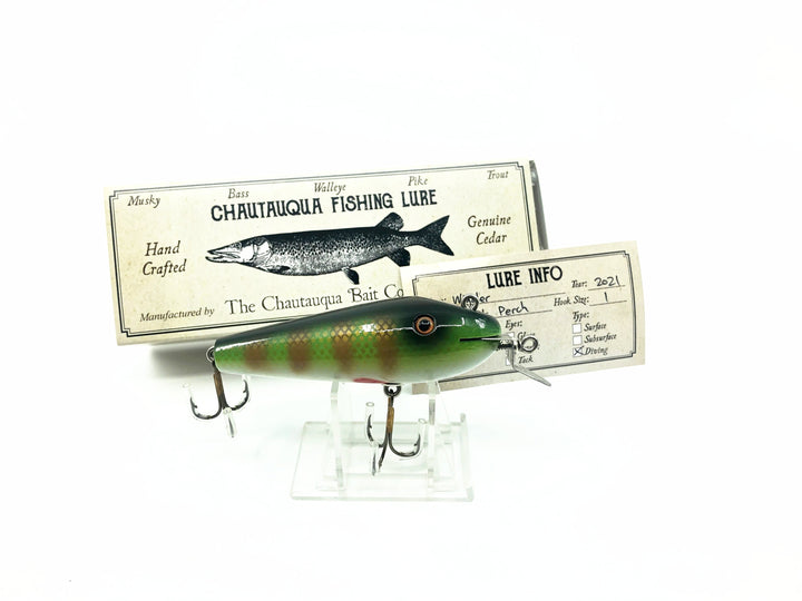 Chautauqua Wooden Wiggler Light Perch Color C.C.B.Co Factory Lip