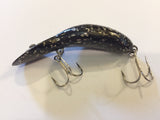 Heddon Tadpolly Clatter Tad Black Silver Glitter