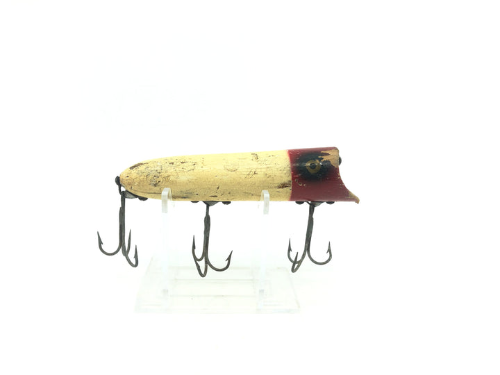 Heddon Wooden Lucky 13 RH Red Head Color