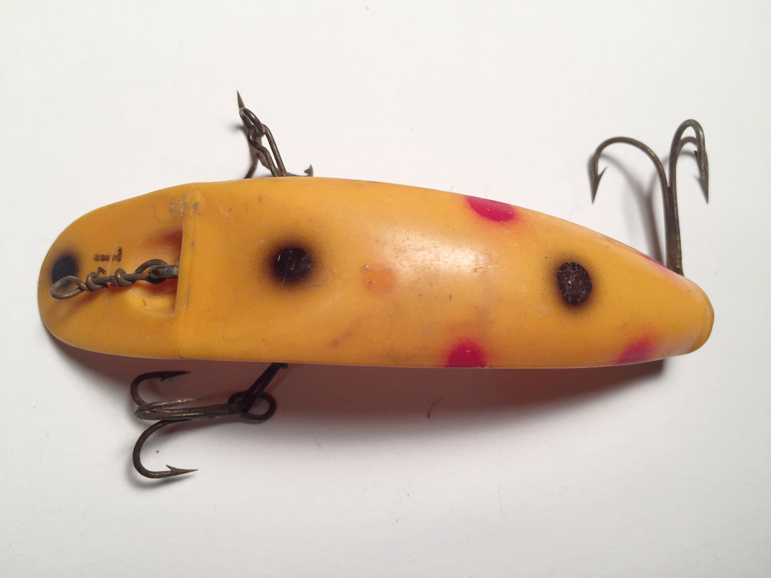 Helin Flatfish T4 Orange with Black and Red Spots