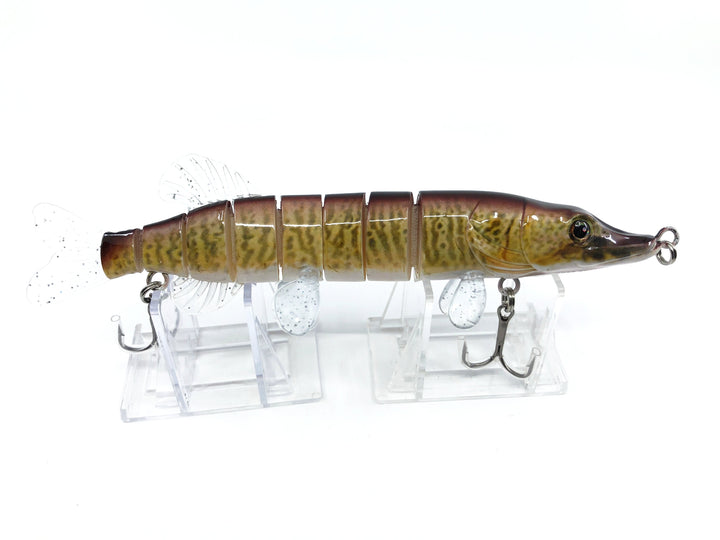 Mother Nature Lure Life Like Swimbait Tiger Muskellunge Color New in Box