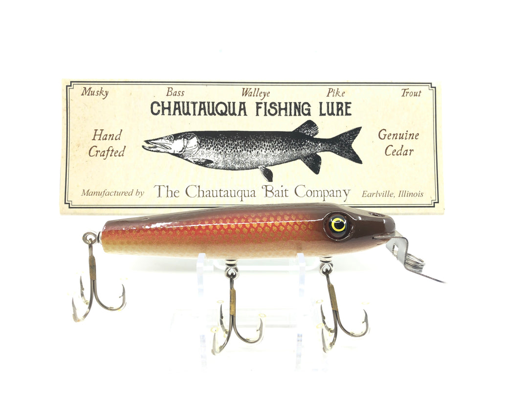 Chautauqua Piko Plug Rosy Chub Color Discontinued 2016 DEEP Model Special Color