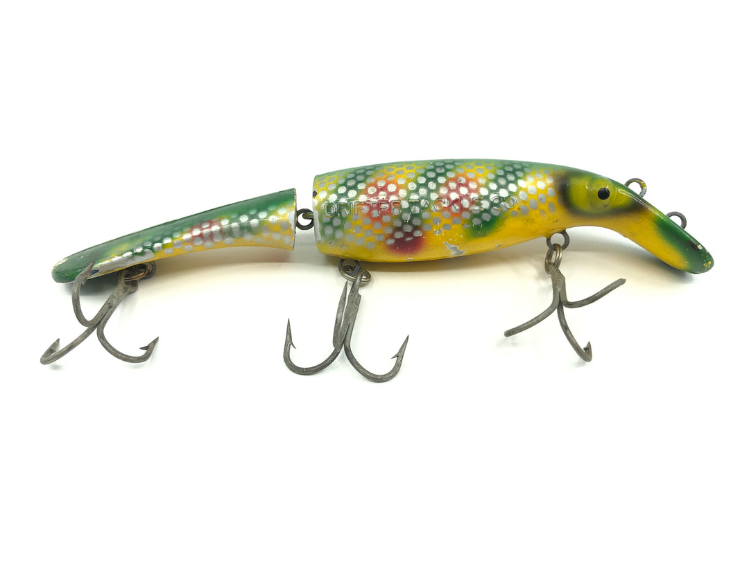 Drifter Tackle The Believer 8" Jointed Musky Lure Perch with Red Color