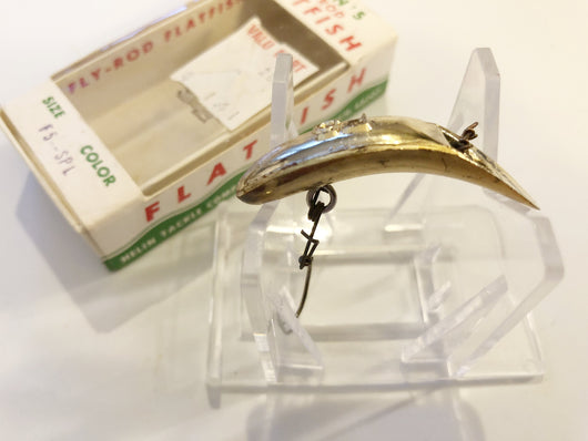Helin Fly-Rod Flatfish F5 GPL Gold Plated New in SPL Box