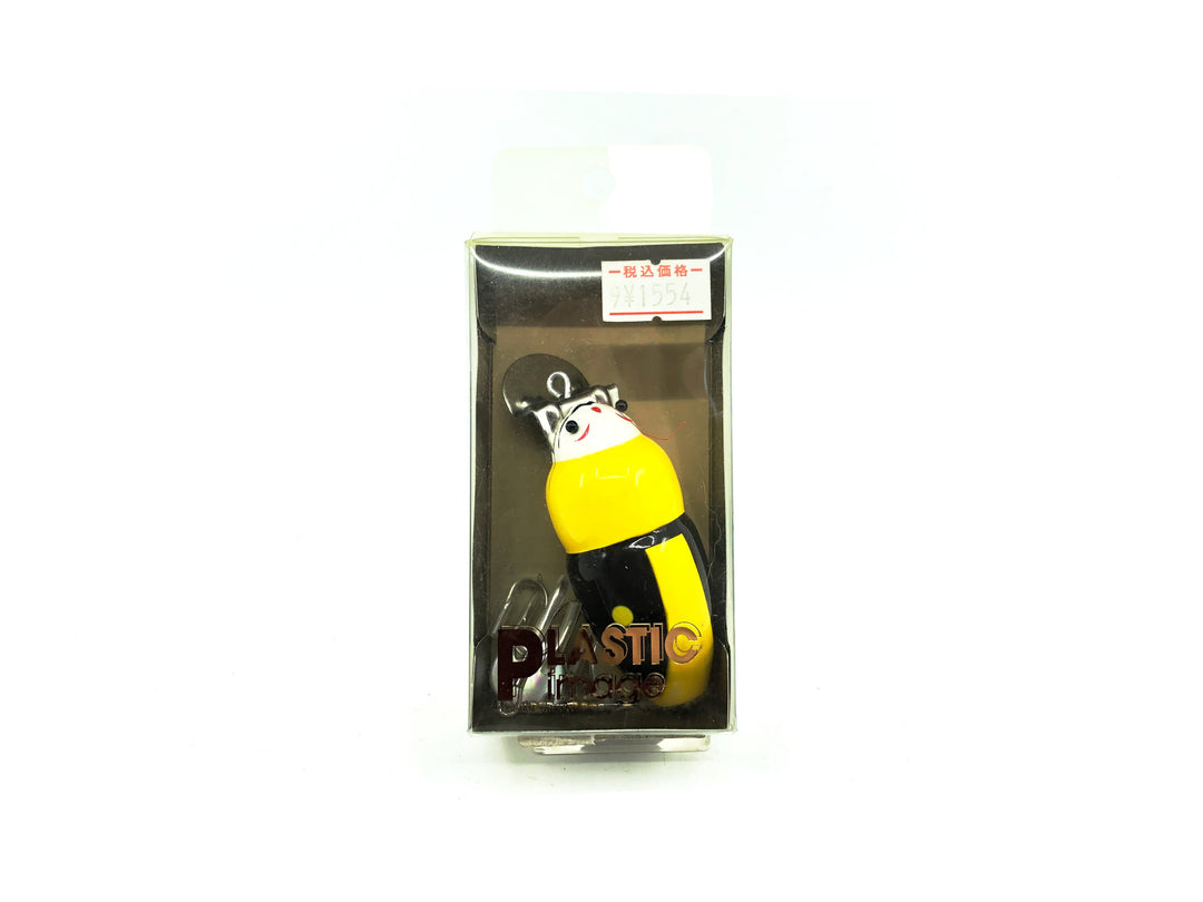 Plastic Image Scarab Beetle Creek Chub Imitation New in Box Yellow Hornet