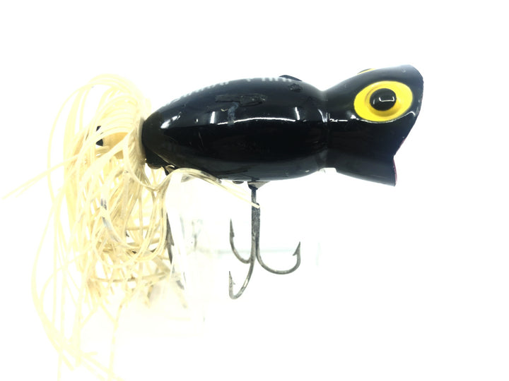 Arbogast Hula Popper Black Color