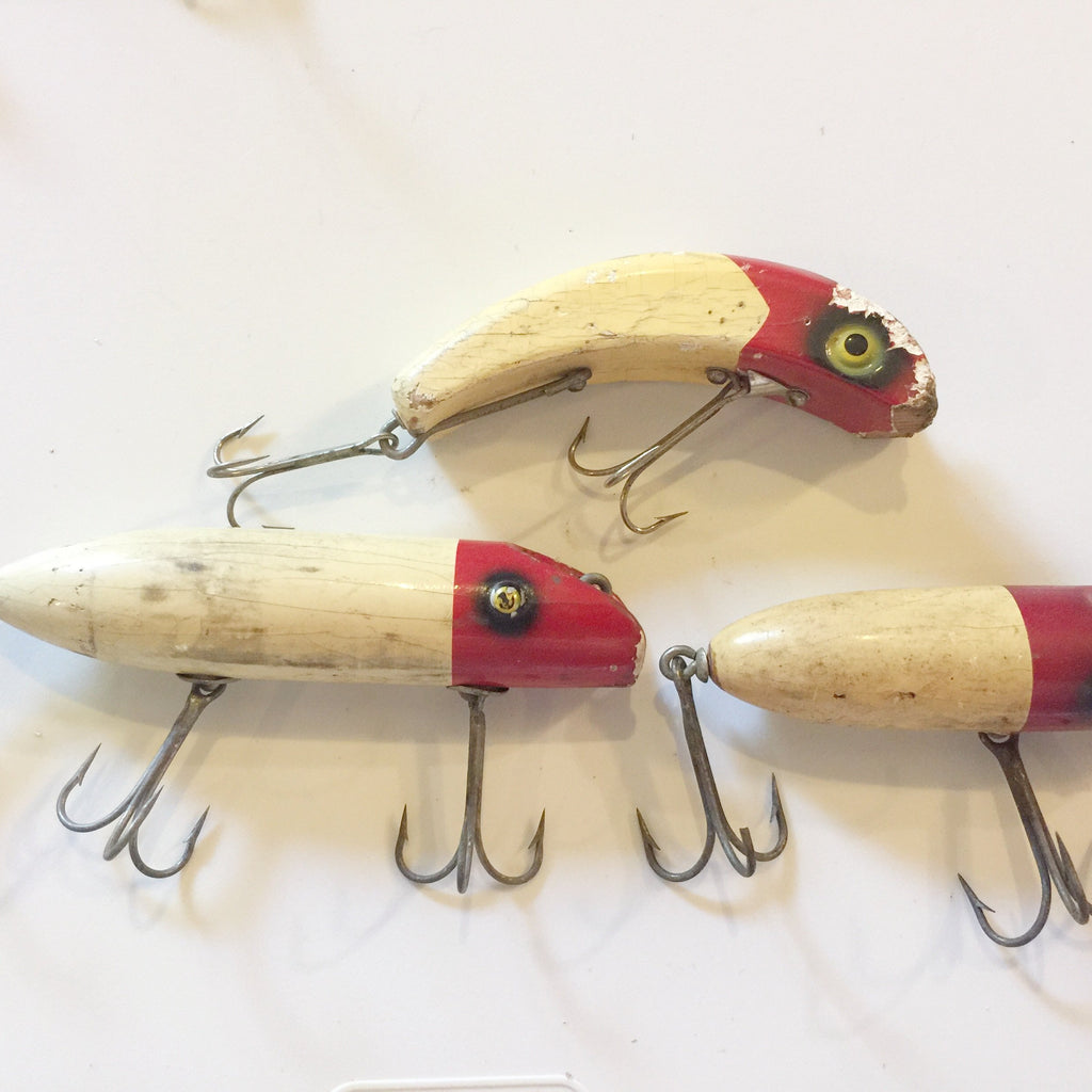 South Bend Wooden Lures Lot of Three – My Bait Shop, LLC