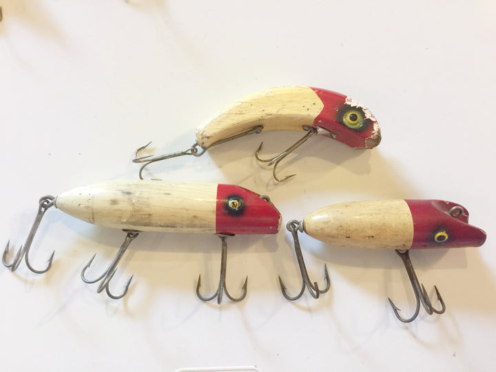 South Bend Wooden Lures Lot of Three