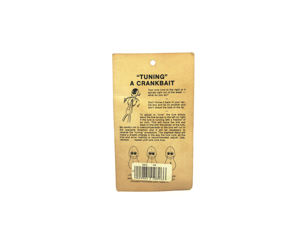 Bagley Diving B3 DB3-PK Pumpkin Seed New on Card, Florida Bait