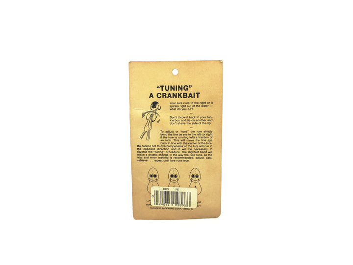 Bagley Diving B3 DB3-PK Pumpkin Seed New on Card, Florida Bait
