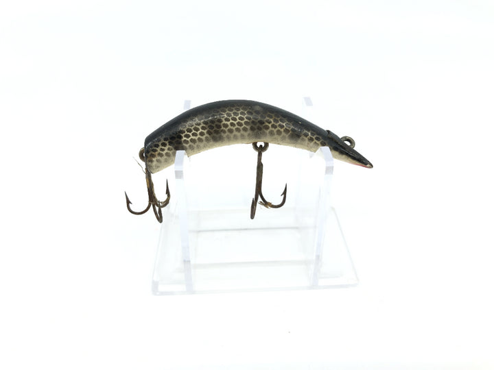 Kautzky Lazy Ike 2 Wooden Lure Black Scale Color
