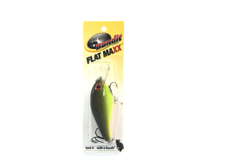 Bandit Flat Maxx Shallow Series Chartreuse Root Beer FMS1A28 Color New on Card