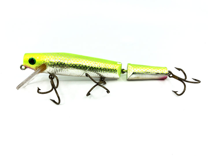 Wiley Jointed 6 1/2" Musky Killer in Yellow Foil Color