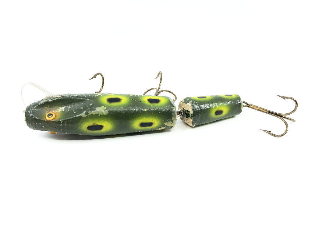 Wiley 6 1/2" Jointed Musky King Jr. in Frog Color Early Model