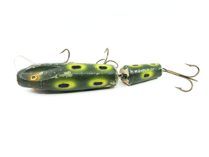 Wiley 6 1/2" Jointed Musky King Jr. in Frog Color Early Model