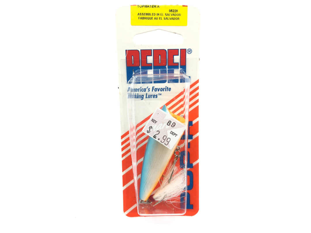 Rebel Pop-R P60 in Silver/Blue G13 Color New on Card Old Stock