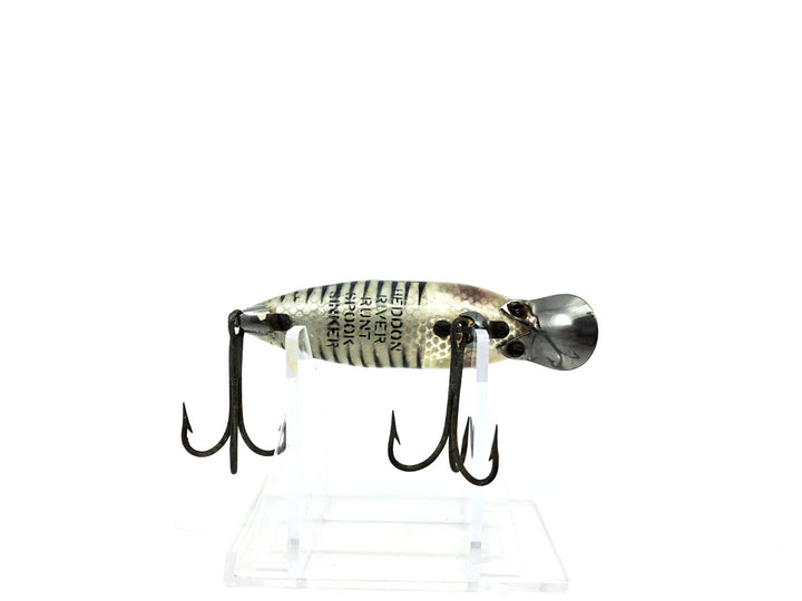 Heddon River Runt Spook Sinker 9110 XRS Silver Shore Color
