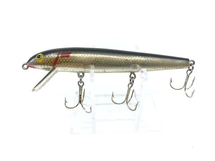 Cotton Cordell Redfin Chrome Sides Silver Scale Black Back Early Model Slash Gill Marks