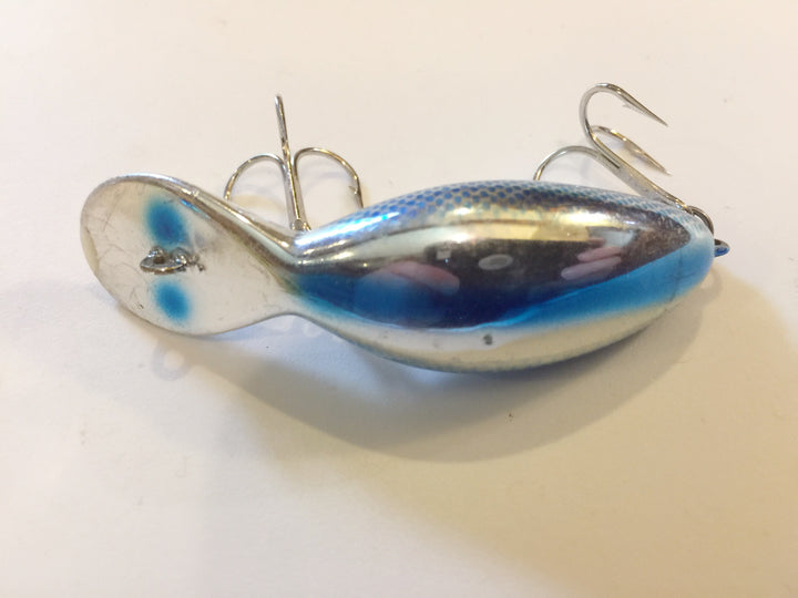 Heddon Tadpolly Clatter Tad Blue Silver Scale Pattern