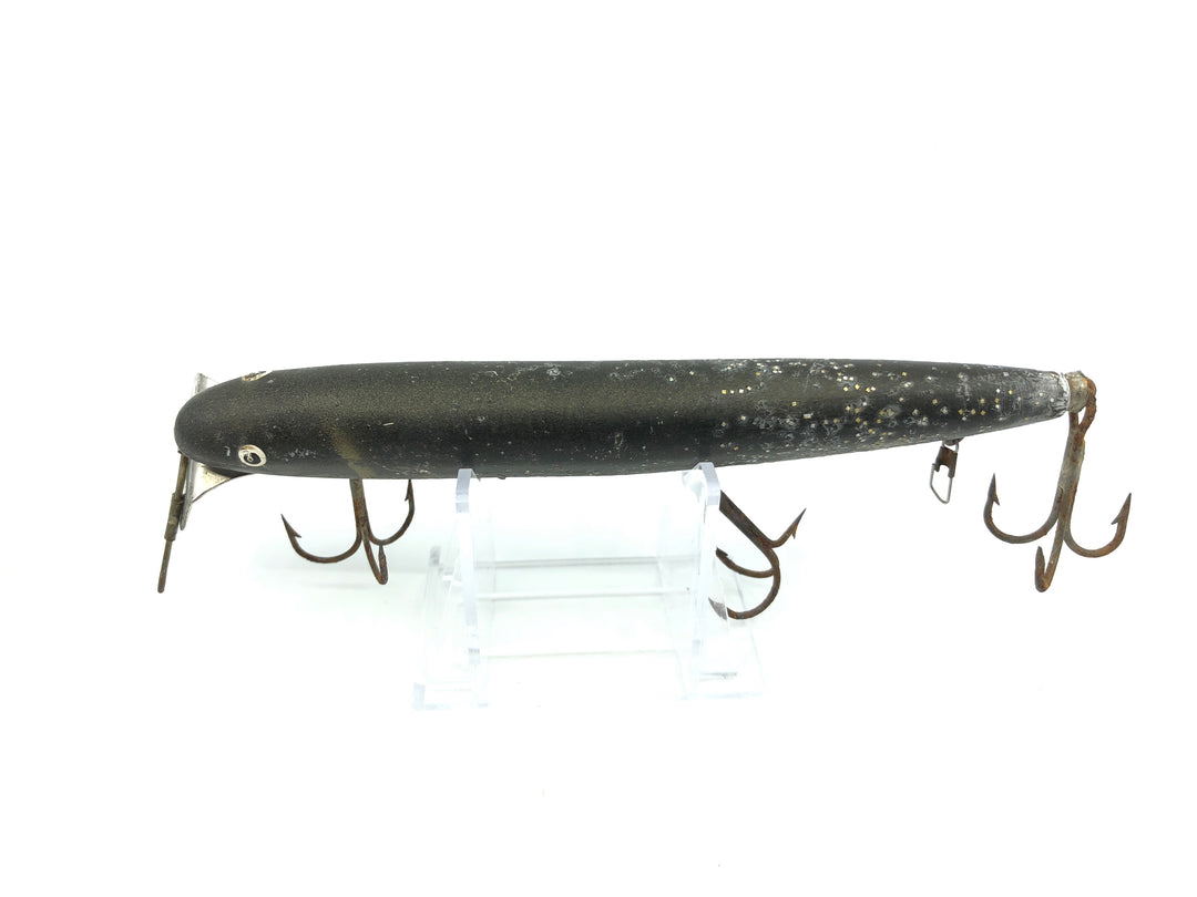 Musky Cisco Kid Lure Black with Glitter Color