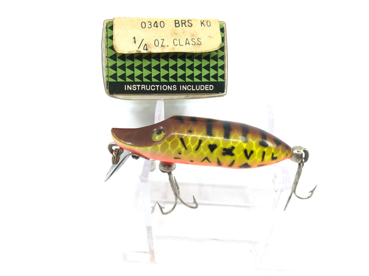 Heddon Tiny River Runt 0340 BRS Brown Crawdad Color New with Box