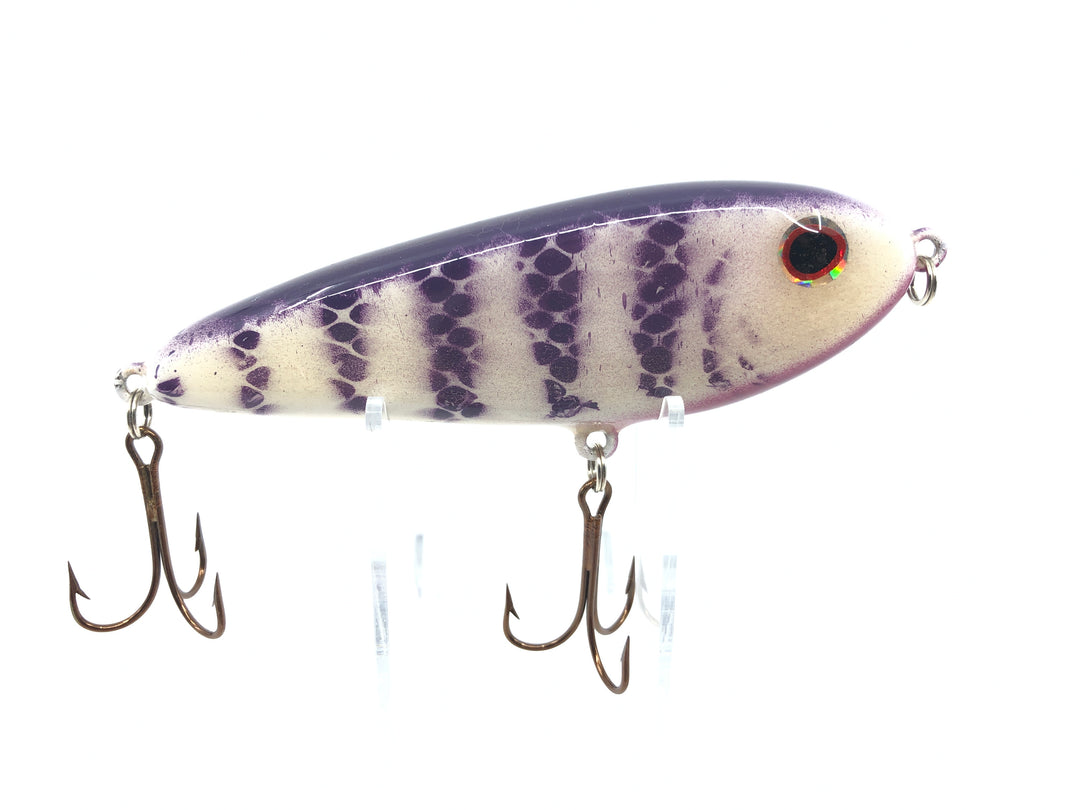 Guy Au Custom Musky Lure Purple Scale Color 2019