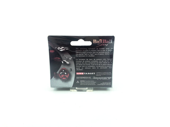 Koppers Live Target BaitBall Series Threadfin Shad, Pearl Grey Color New on Card