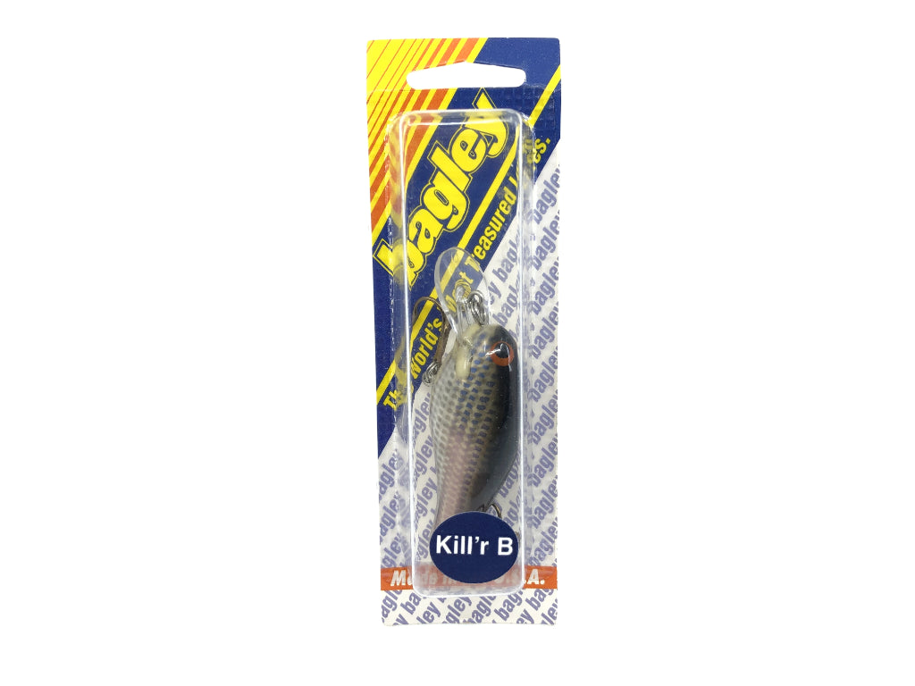 Bagley Kill'r B2 KB2-NP4 Nile Perch on White Color New on Card Old Stock