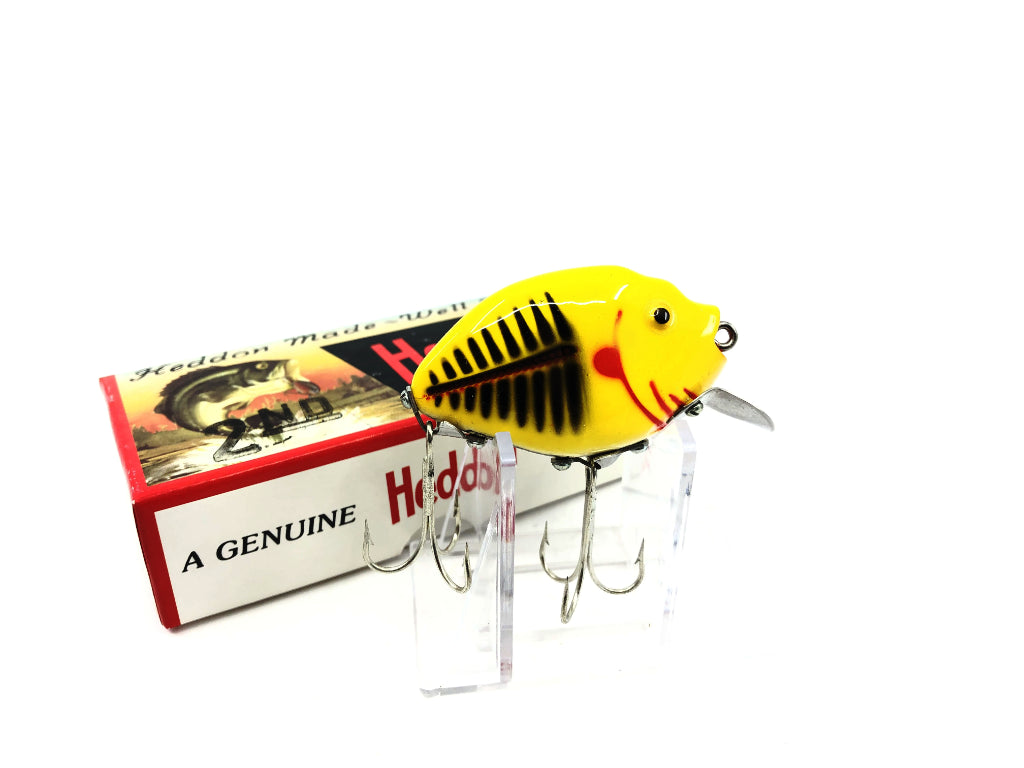 Heddon 9630 2nd Punkinseed X9630XYWBR Yellow and Black Shore Color New in Box