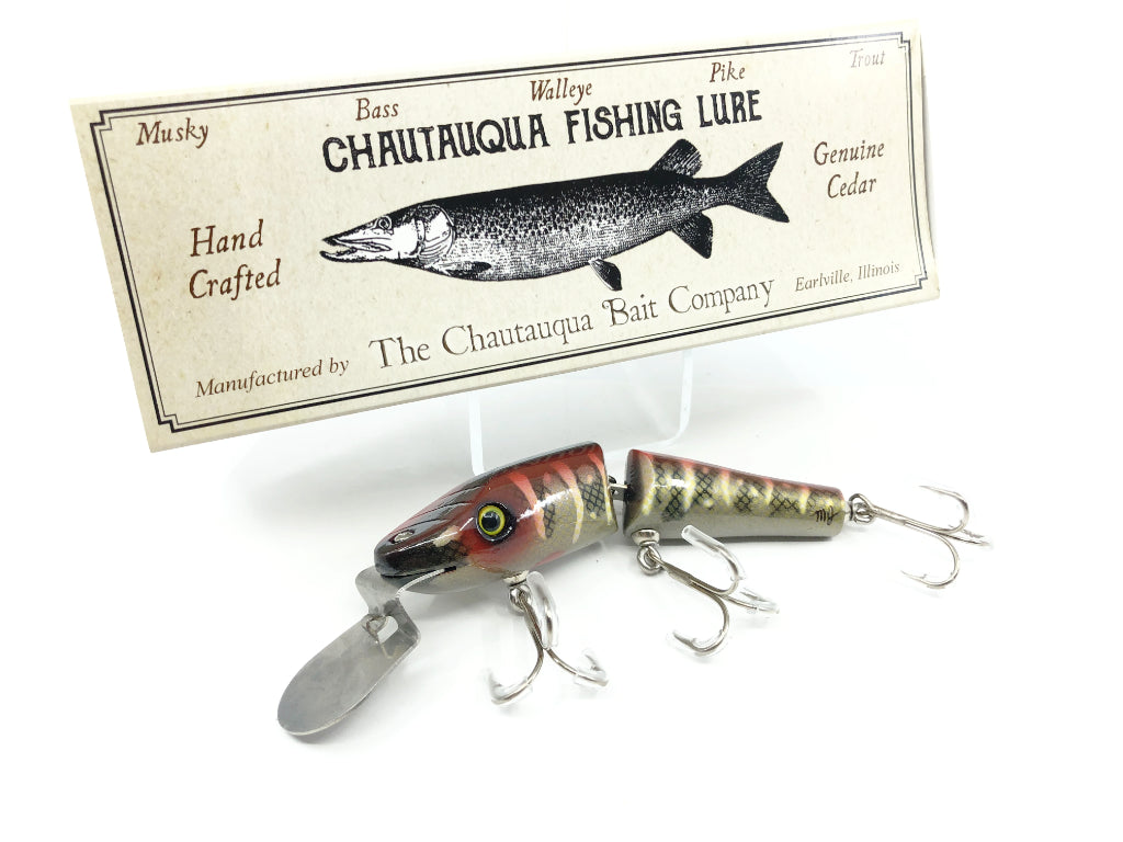 Chautauqua Jointed Piko Plug Custom Bloodback Color