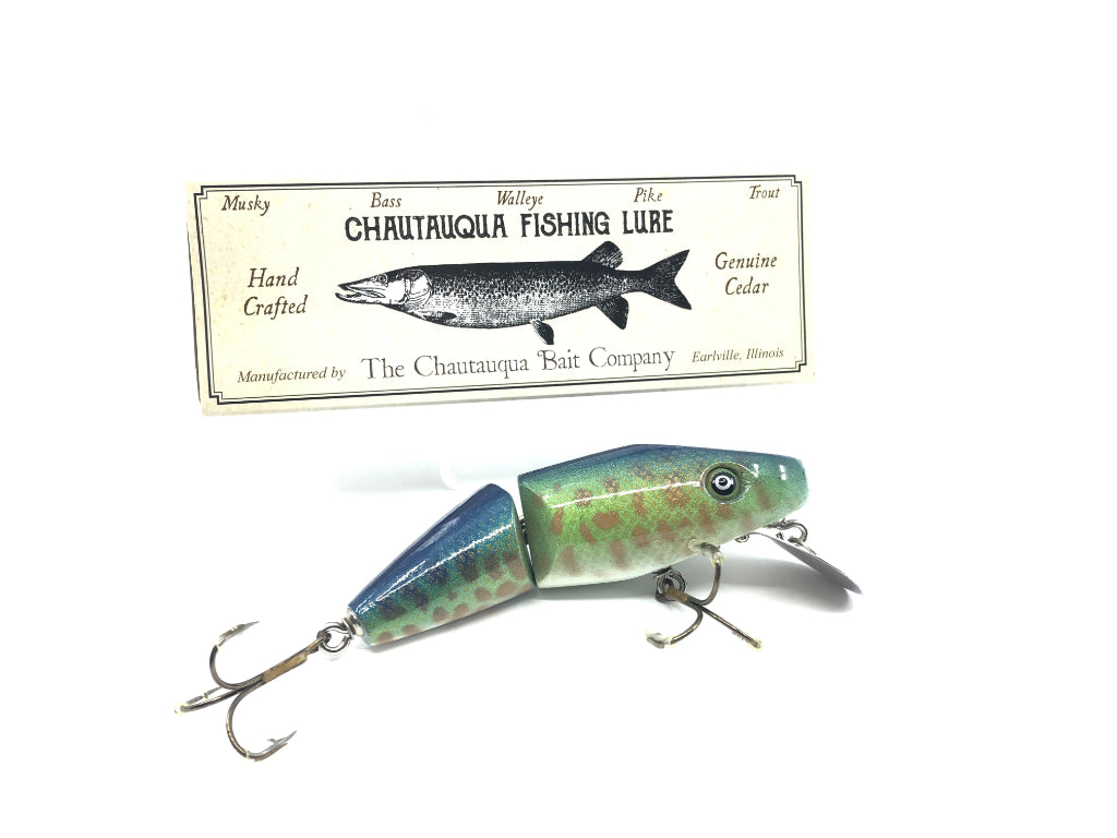 Chautauqua Wooden Super Shark Silver Musky Color Discontinued 2017 Model