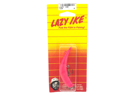 Lazy Ike New on Card Neon Pink Color Size 3