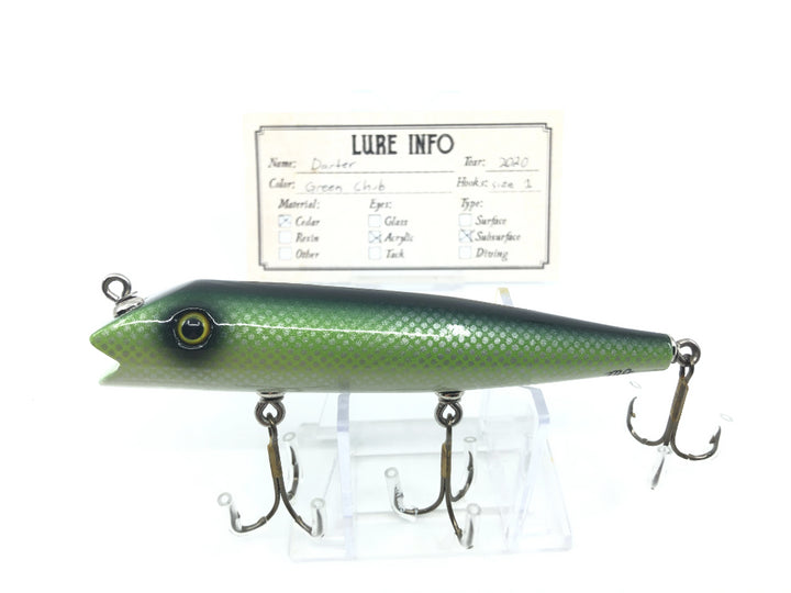 Chautauqua Custom Darter in Green Chub 2020 Color