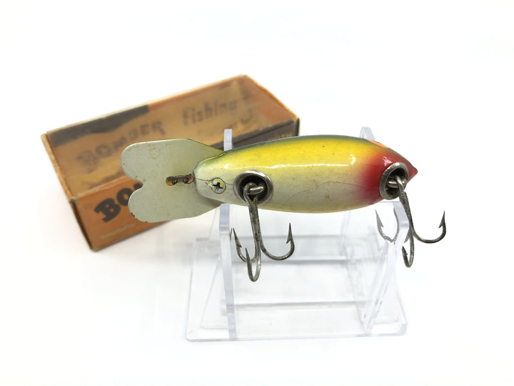 Vintage Wooden Bomber 311 Frog Color with Box