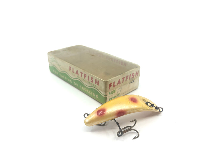 Helin Vintage Flatfish Ivory Color with F7-SS Box