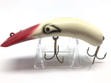 Vintage Kautzky Lazy Ike Musky Ike Wooden Lure in Red and White Color