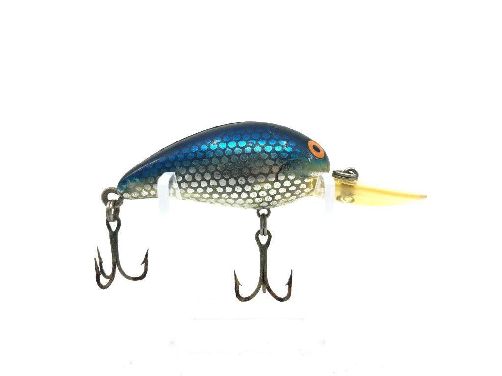 Bomber Model A 6A Color #87 3D Silver/Blue Screwtail