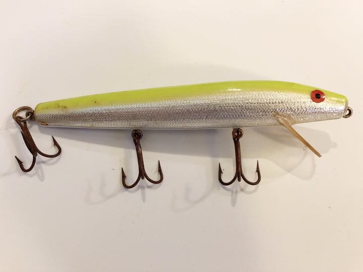 AC Shiner Silver and Yellow 6 1/2" Musky Lure