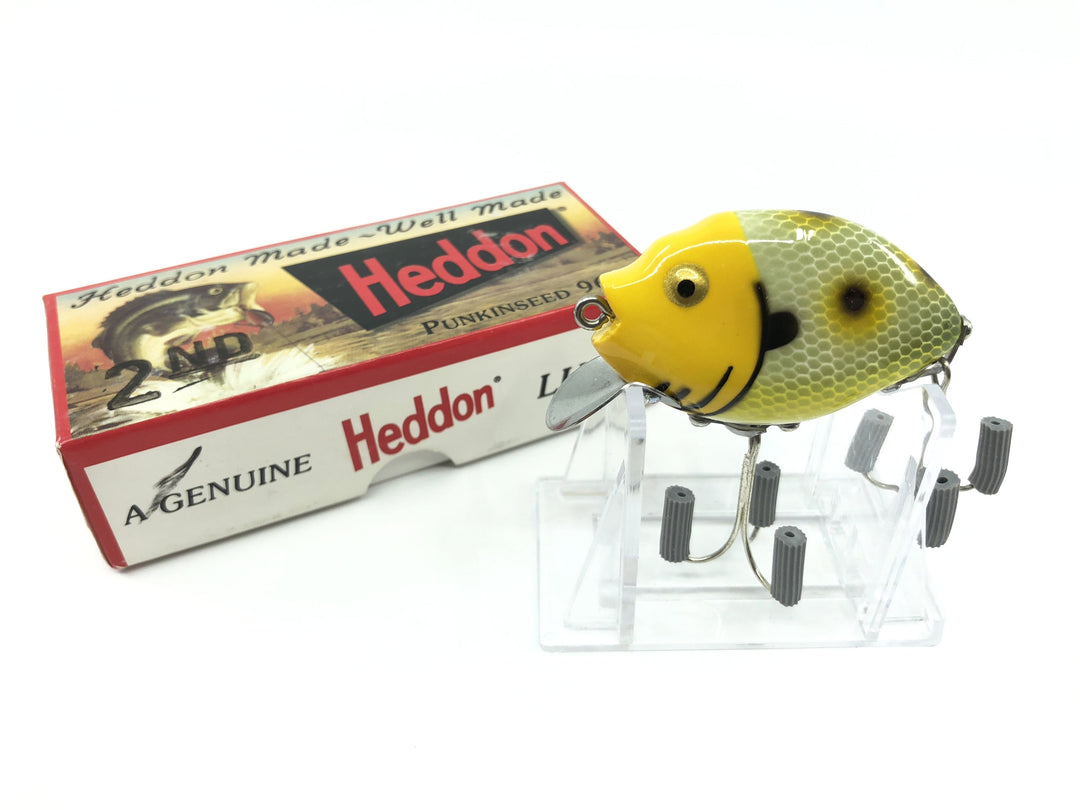 Heddon 9630 2nd Punkinseed X9630JYH Frog Yellow Head Color New in Box