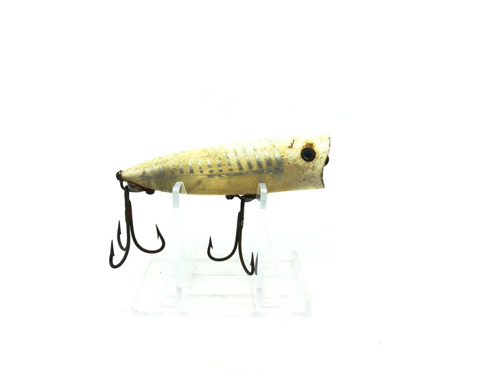 Heddon Chugger Spook 9542 XRW White Body Silver Shore Minnow Color