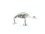 Unmarked White Tiger Color Crankbait