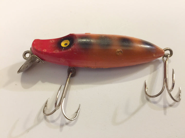 Millsite 99'R-1 Floater Orange with Black Spots Antique Lure