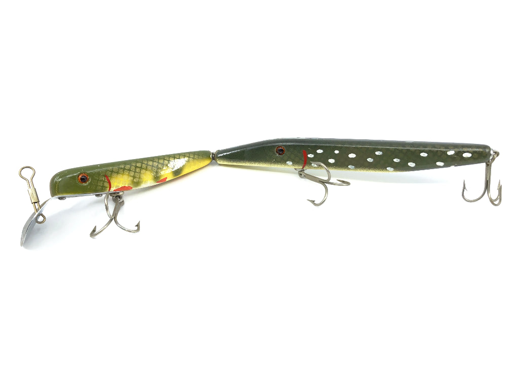 Alzbaits Musky Chaser Jointed Musky Lure Pike and Perch Color