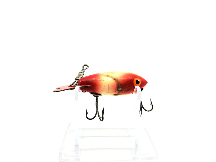 Wooden Bomber 200 Series 210 White/Red Head and Tail