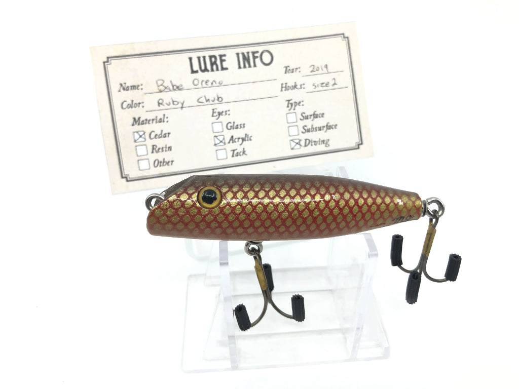 Chautauqua Babe Oreno Ruby Chub Color 2019 Model Special Order