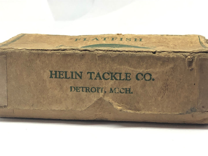 Helin Flatfish Old S3 FR with Box Old Box and Paperwork